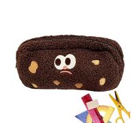 Estuche para Lápices para Niños: Lindo Estu che para Lápices De Galletas, Billetera De Felpa, Lindo Suave para Galletas | para Bolígrafos Escolares De Gran Capacidad, Suministros De Papel
