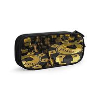 Estuche para lápices Poker 33, gran capacidad, gran capacidad, soporte para bolígrafos, suministros escolares, papelería, organizador de almacenamiento, regalo para escuela secundaria, oficina, estudiante, niña y niño
