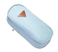 Estuche para lápices resistente a los arañazos con bolsillo de malla elástica para objetos pequeños, regalo ideal para estudiantes universitarios
