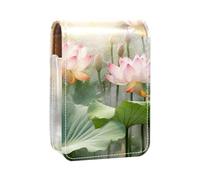 Estuche para lápiz Labial,Bolsa de Maquillaje portátil,Organizador para lápiz Labial,increíble Estanque de lotos