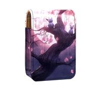 Estuche para lápiz Labial,Bolsa de Maquillaje portátil,Organizador para lápiz Labial,Luna Llena noctámbulo Bruja