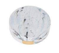 Estuche para Lentes de Contacto, Caja de Almacenamiento Portátil para Lentes de Contacto de 4 Colores, Contenedor de Kit de Cuidado de Ojos con Patrón de Mármol de Plástico(Amarillo)