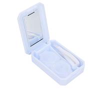 Estuche para Lentes de Contacto, Contenedor para Lentes de Contacto Respetuoso con el Medio Ambiente Y Uso Seguro para Viajes para el Hogar para el Trabajo Al Aire Libre(crisantemo)