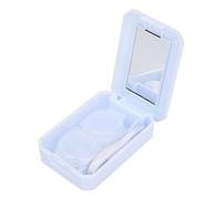 Estuche para Lentes de Contacto, Estuche para Lentes de Contacto Resistente Al Agua Y Al Polvo Respetuoso con el Medio Ambiente Y Uso Seguro para el Hogar para Viajar para el Aire Libre(crisantemo)