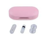 Estuche para lentes y lentes de contacto 2 en 1, kits de durabilidad para contactos diarios, organizador para viajes, uso diario al aire libre