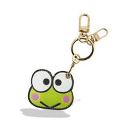 Estuche para llavero con personajes de Sonix x Sanrio compatible con Apple AirTag | Funda protectora para llavero AirTag | Keroppi