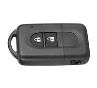 Estuche para llavero, Estuche para llave remota, tamaño compacto, 2 botones, carcasa para llave, ABS liviano para Nissan Micra Nissan Note Nissan X-Trail Nissan Qashqai