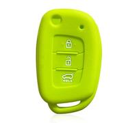 Estuche para Llaves de Coche Funda para Llave para Ix35, para Grand I10, para Elantra 2017, para Tucson, para Sonata Ix25, para I20, para Creta, para Santa Fe, para GLS, Reina(Apple Green)