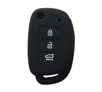 Estuche para Llaves de Coche Funda para Llave para Ix35, para Grand I10, para Elantra 2017, para Tucson, para Sonata Ix25, para I20, para Creta, para Santa Fe, para GLS, Reina(Black)
