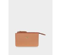 Estuche para llaves de cuero Asti RFID Braun Büffel coñac