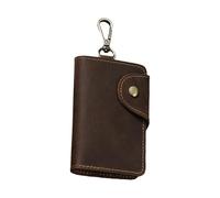 Estuche para Llaves de PU para Uso Diario Tarjeta 2 en 1 y Almacenamiento Clip de Cintura organizado Práctico Accesorio de Viaje de Negocios Tarjetero para Hombres