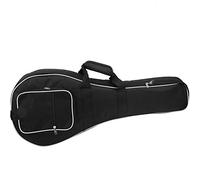 Estuche para mandolina, mochila para mandolina de tela Oxford de 28 pulgadas con correa ajustable para el hombro, cremalleras dobles de tela con bolsillos laterales
