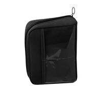 Estuche para niñas | Estuche de alta capacidad con 12 compartimentos | Elegante y resistente estuche para lápices, cómodo estuche multifuncional para bolígrafos, casa, Negro , riferimento alla