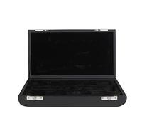 Estuche para oboe, estuche para saxofón, contenedor de oboe, caja de piel de oboe, caja de oboe negro, contenedor de oboe