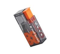 Estuche para palillos de hilo dental dispensador automático de palillos de dientes, contenedor de almacenamiento a prueba de fugas para el cuidado bucal, organizador multifuncional esencial