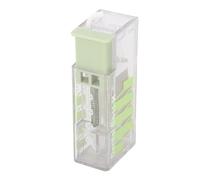 Estuche para Palillos de Hilo Dental, Dispensador de Hilo Transparente Portátil de Fácil Llenado con 10 Hilos para Viajes (GREEN)