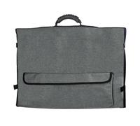 Estuche para pantalla de ordenador de 27", funda de transporte multifunción, funda de viaje con forro de terciopelo suave, compatible con pantallas de ordenador de 24 a 27" y accesorios.