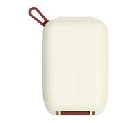 Estuche para pastillas de viaje, organizador portátil de 3,54 pulgadas, resistente a la humedad | Soporte para medicamentos diarios, de de pescado, pastillero pequeño, dispensador de