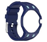 Estuche para PC para Reloj Swatch Royal Pop con Pulsera Ajustable de Silicona, Marco Antishock y Bumper, Modificación de Pulsera para Hombre y Mujer