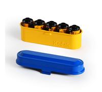 Estuche para pel cula KODAK - Para 5 rollos de pel cula de 35 mm - Estuche compacto de acero retro para clasificar y proteger rollos de pel cula