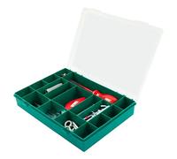 Estuche para piezas pequeñas (L x An x Al: 24,7 x 33 x 5,4 cm, Número de compartimentos: 17 ud.)