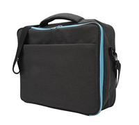 Estuche para Proyector, Bolsa de Transporte de Viaje para Proyector de Video con Base Antideslizante, Bolsillos para Accesorios, Correa Ajustable para el Hombro, Divisores de