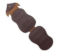 Estuche Para Púas De Guitarra De Búho, Estuche De Piel Sintética Para Guitarra, Estuche Para Púas Con Formas De Animales, Organizador De Púas De Guitarra Con Diseño Portátil Y Liviano Para Guitarra