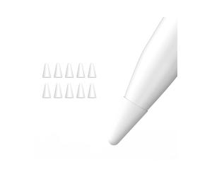 Estuche para Puntas de Repuesto de Silicona de 10 Piezas Funda Protectora para Pencil 1St 2Nd Estuche de LáPiz óPtico con Pantalla TáCtil