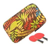Estuche para raqueta de pong - Bolsa de transporte con cubierta protectora para remo - Organizador de deportes al aire libre con protección mejorada para entrenamiento, escuela y ocio