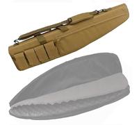 Estuche para Rifle, Bolsa Táctica para Armas, 39/47 in Estuche de Transporte de Airsoft Muy Duradero, Suave Acolchado Carabina Bolsa(Khaki,39in/100cm)