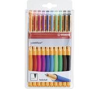 Estuche para rodillo de tinta Stabilo® 1099/10 pointVisco® con 10 bolígrafos