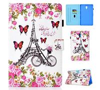 Estuche para Samsung Galaxy Tab A 10.5 -PU Cubierta Delgada de TPU Suave de Cuero con función de activación/suspensión automática para Samsung Galaxy Tab A SM-T590 / SM-T595 10.5 pulg. 2018