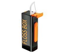 Estuche para selecciones de hilo de viaje, dispensador de hilo portátil - Caja de hilo con soporte para palitos de hilo,Organizador automático de almacenamiento pop, dispensador de hilo portátil con