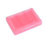 Estuche para tarjetas de juego para Nintendo3DS, soporte de plástico PP para almacenamiento de tarjetas de memoria con compartimento para lápiz