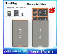 Estuche para tarjetas de memoria SmallRig para tarjetas Sony CFexpress tipo A, tarjetas SD, tarjetas Micro SD para cámaras de acción, Drones, cámara Rig -4107 2832