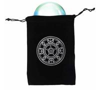 Estuche para tarjetas de tarot | de joyería duradera con temática de magia negra misteriosa | s de cartas de Tarot duraderas para cartas de juego de mesa de adivinación de brujas, accesorios de