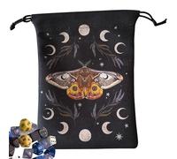 Estuche para tarjetas de tarot genérico | Bolsa de almacenamiento de cartas de oráculo y tarot | Almacenamiento para juegos de dados, Halloween, adivinación casera y accesorios