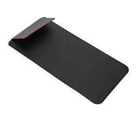 Estuche para Teclado, Delgado, Portátil, Imitación de Cuero, a Prueba de Polvo, Impermeable, a Prueba de Golpes, Teclado, Bolsa de Transporte, Estuche de Almacenamiento, Cubierta de(Negro + rojo)