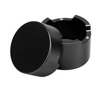 Estuche para Tiza de Billar, Soporte Compacto para Tiza de Billar de Aleación de Aluminio, Duradero, Fácil de Transportar, Conveniente para Entrenar (Black)