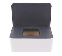 Estuche para Toallitas Húmedas, Dispensador de Toallitas Humedas, Caja de Almacenamiento de Pañuelos con Tapa, Toallitas Dispensador, para Oficina en Casa