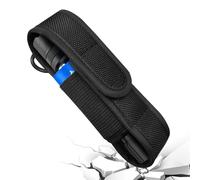 Estuche para Transporte de antorcha, Bolsa para Linterna, Funda para Linterna Funda para Linterna LED, Soporte Protector de Nailon portátil, Soporte para Cubierta de antorcha para Senderismo y