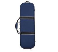 Estuche Para Violín De Rendimiento De Prueba De Grado Adulto 4/4, Tela Oxford Microimpermeable, Ligero Y Portátil Estuche para violín(Blue)