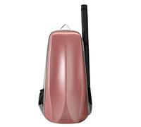 Estuche para violín Estuche for violín 4/4 de fibra carbono compuesta con diseño mochila, estuche rígido for guardar y proteger, resistente al agua a los golpes(Pink 2)