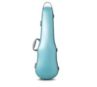 Estuche Para Violín PC Compuesto Resistente Y Duradero A La Moda Tamaño 4/4-3/4 Ajustable Con Cerradura De Llave Estuche para violín(Sky Blue)