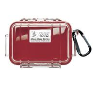 Estuche Pelican 1010 Micro (rojo/transparente) (1010-028-100)