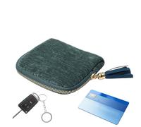 Estuche Pequeño de Joyas, Caja De Almacenamiento Con Cremallera, Caja De Joyas Viajera De Franela, para Mujeres, Adolescentes, Amigas, Madres, Vacaciones, Viajes Largos