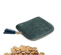 Estuche Pequeño de Joyas - Portador Compacto Con Cremallera,Caja De Joyas Viajera De Franela - para Collar, Anillo, Mujeres, Adolescentes, Niñas, Amigas, Señora, Madre, Vacaciones, Viaje Largo