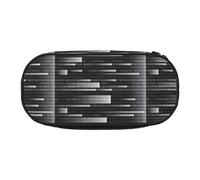 Estuche pequeño para lápices de Gran Capacidad, Color Negro, con código de Programador, Organizador de papelería de Oficina.