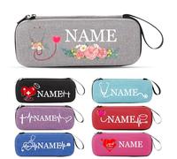 Estuche personalizado para estetoscopio, Estuche de transporte para estetoscopio con nombre personalizado para enfermeras, médicos y auxiliares médicos, Regalo para la Semana de la Enfermería