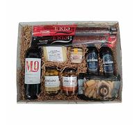 Estuche Picoteo 9 - Vino Montequinto, Cervezas Sevebrau embutidos y más